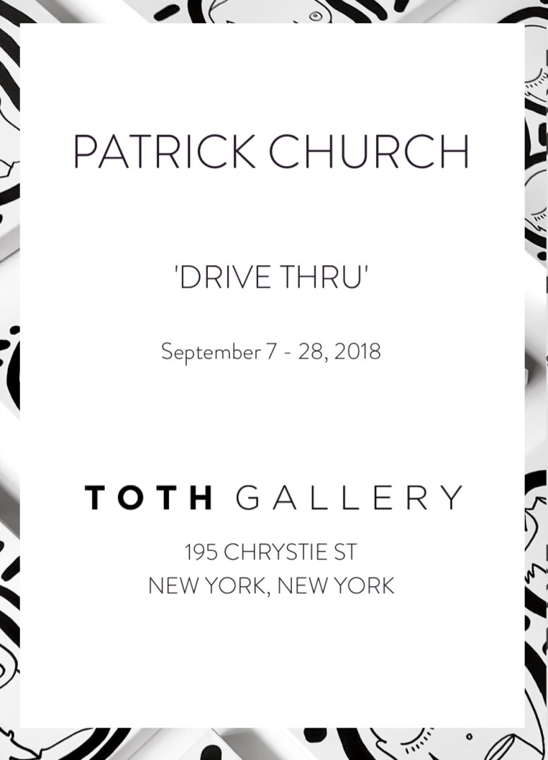 Patrick Church Drive Thru Gallery Invitation