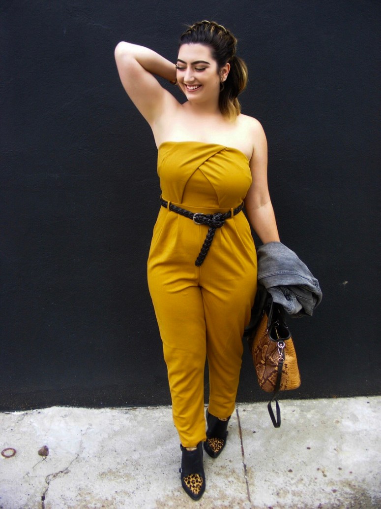 Fall Mustard Jumpsuit 5